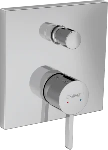 Hansgrohe Finoris Single Lever Bath Mixer For Concealed Installation With Integrated Security Combination According To En1717 Chrome