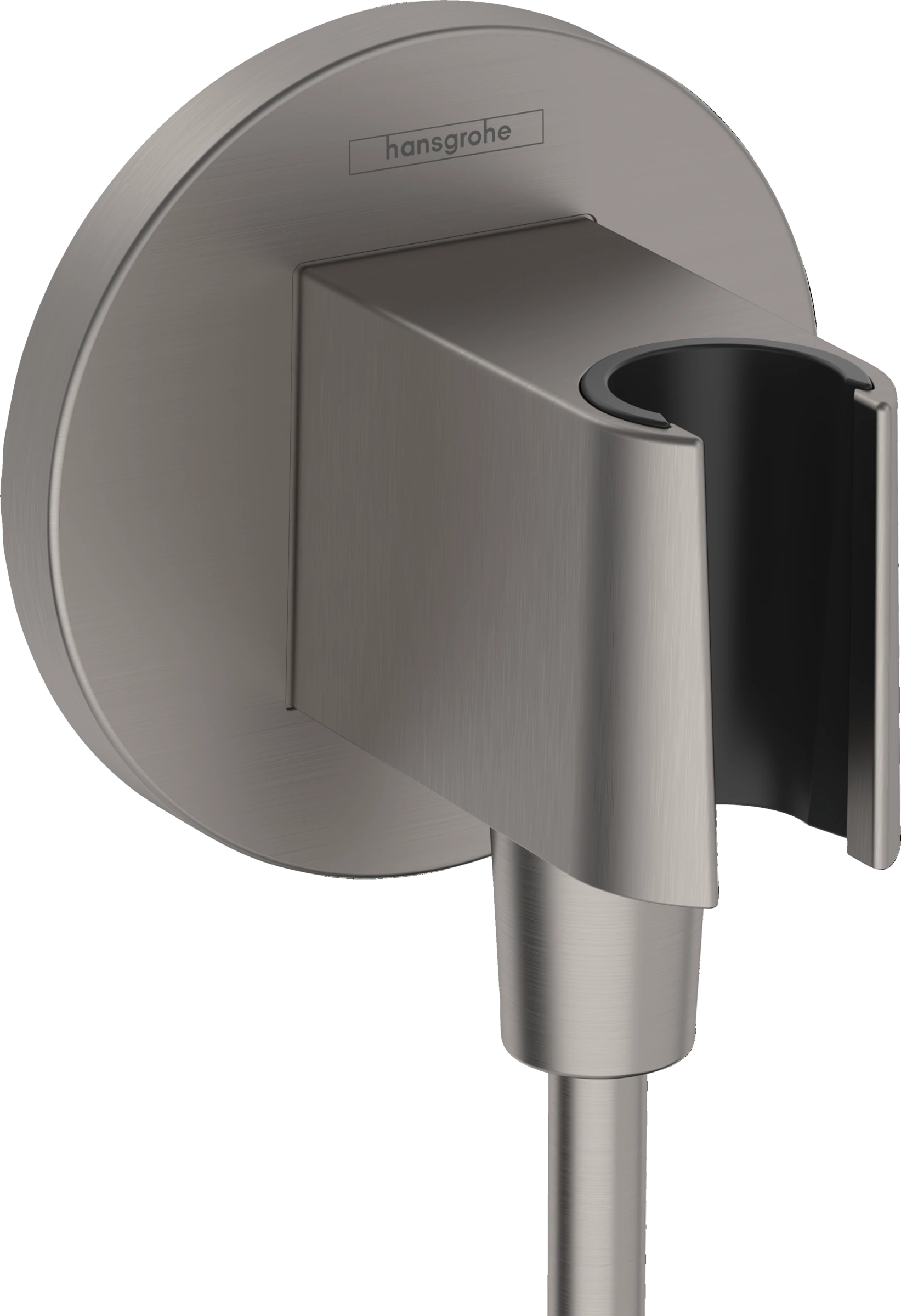 Hansgrohe Fixfit S Wall Outlet 130 X 110 X 87mm Gunmetal/chrome - Brushed