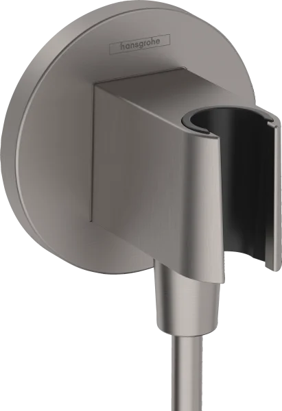 Hansgrohe Fixfit S Wall Outlet 130 X 110 X 87mm Gunmetal/chrome - Brushed