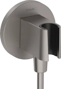 Hansgrohe Fixfit S Wall Outlet 130 X 110 X 87mm Gunmetal/chrome - Brushed