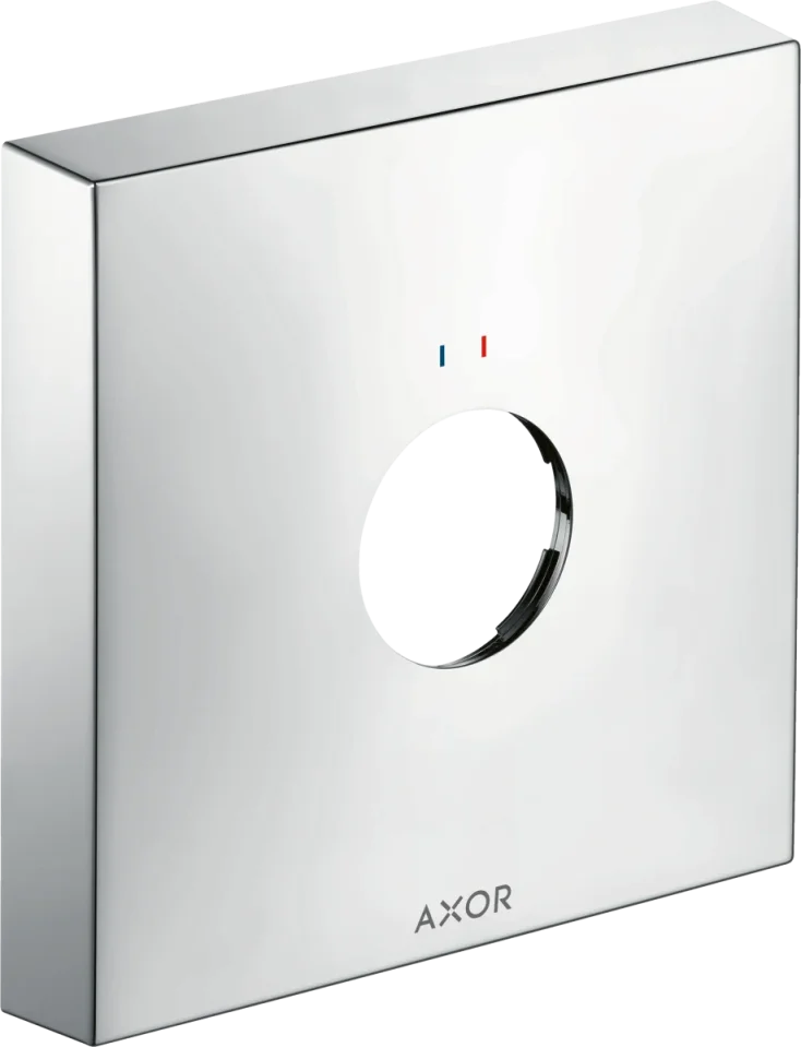 Axor Extensions 230 X 240 X 62mm Gunmetal/chrome - Polished product image - Image 1