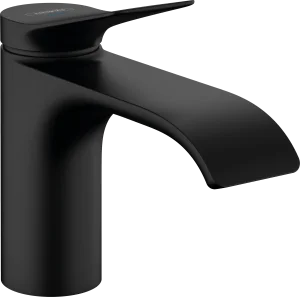 Hansgrohe Vivenis Pillar Tap 80 For Cold Water Without Waste Set Matt Black