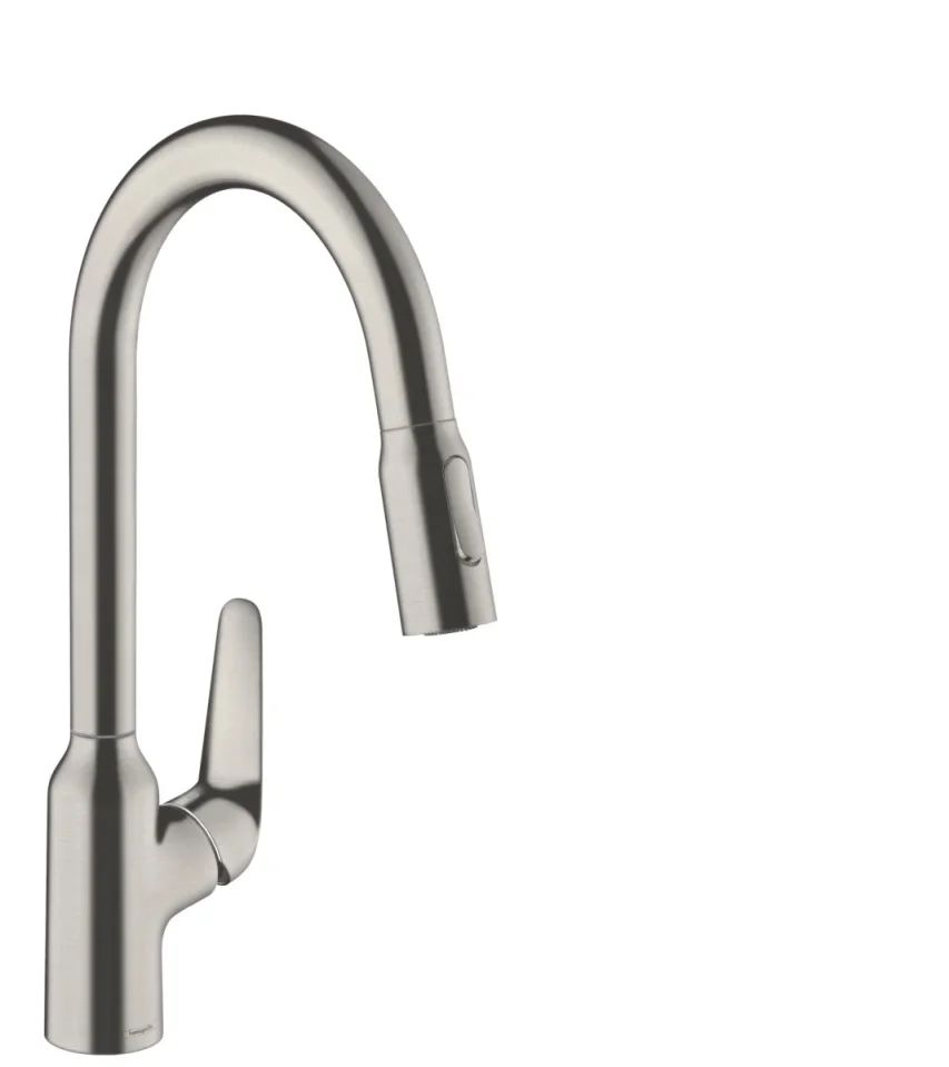 Hansgrohe Focus M42 Manual Kitchen Mixers 559 X 312 X 88mm Stainless Steel product image - Image 1