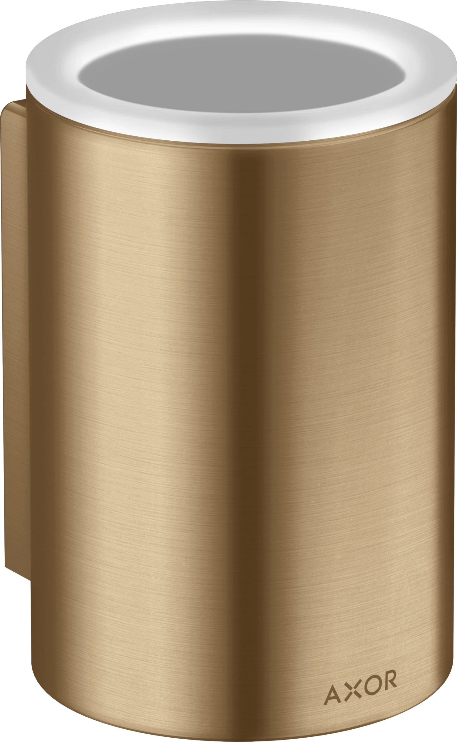 Axor Universal Circular Tooth Brush Tumbler 256 X 163 X 102mm Bronze - Brushed