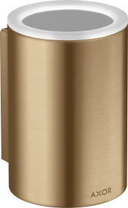 Axor Universal Circular Tooth Brush Tumbler 256 X 163 X 102mm Bronze - Brushed