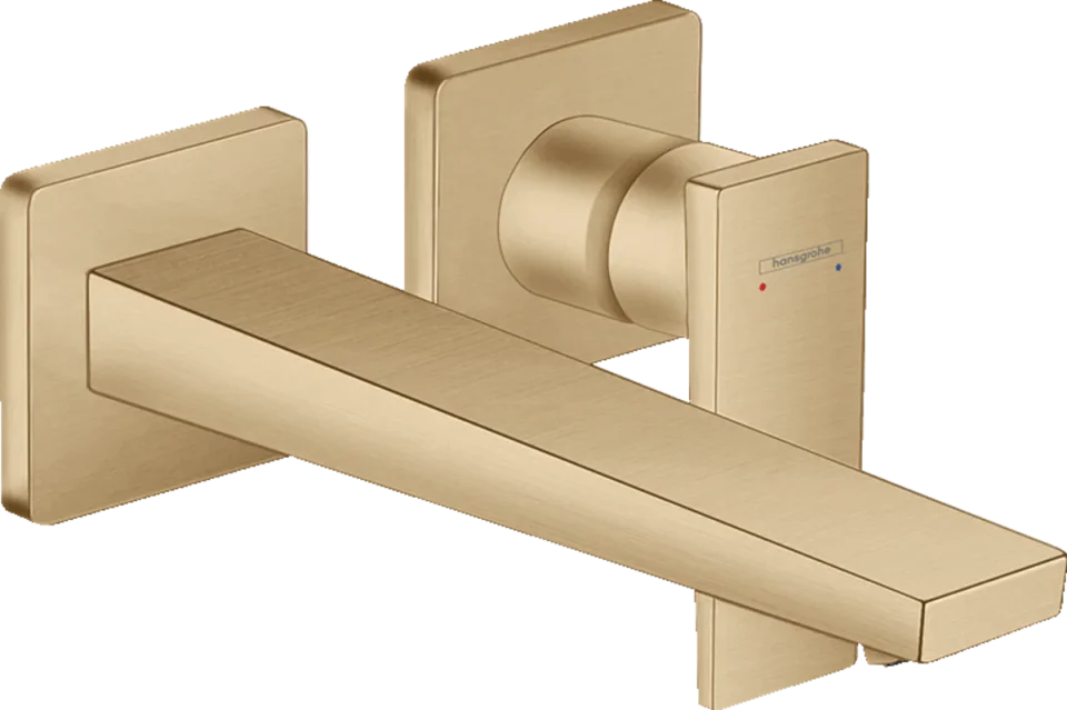 Hansgrohe Metropol Manual Mixers 253 X 232 X 81mm Bronze - Brushed detail view - Image 2