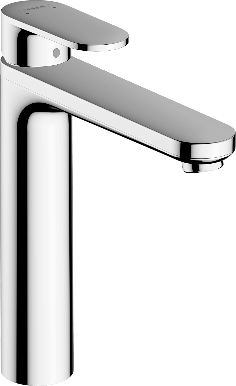 Hansgrohe Vernis Blend Single Lever Basin Mixer 190 With Isolated Water Conduction And Pop-up Waste Set Chrome