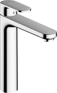 Hansgrohe Vernis Blend Single Lever Basin Mixer 190 With Isolated Water Conduction And Pop-up Waste Set Chrome