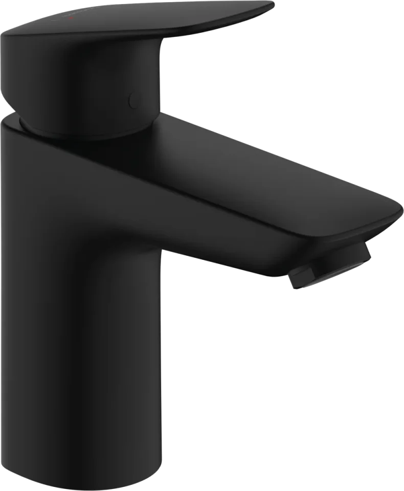 Hansgrohe Logis Manual Mixers 355 X 178 X 83mm Black - Matt product image - Image 1