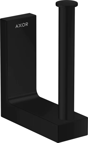 Axor Universal Rectangular Toilet Roll Holders 180 X 160 X 70mm Black - Matt