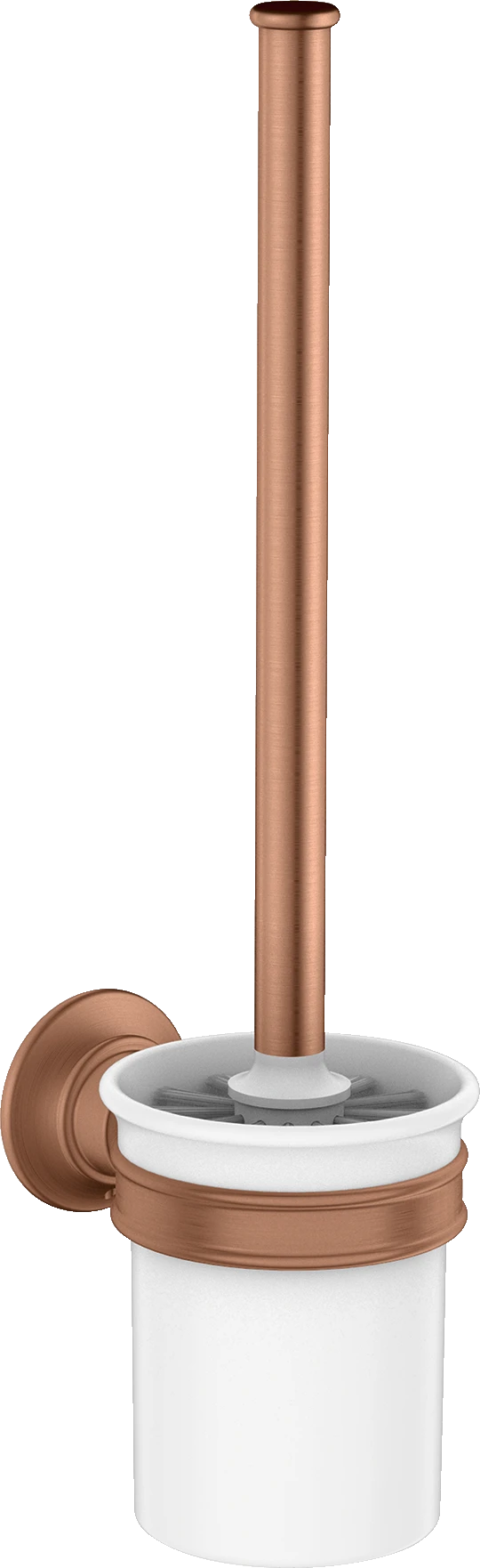 Axor Montreux Toilet Brush Holder Wall-mounted Brushed Red Gold