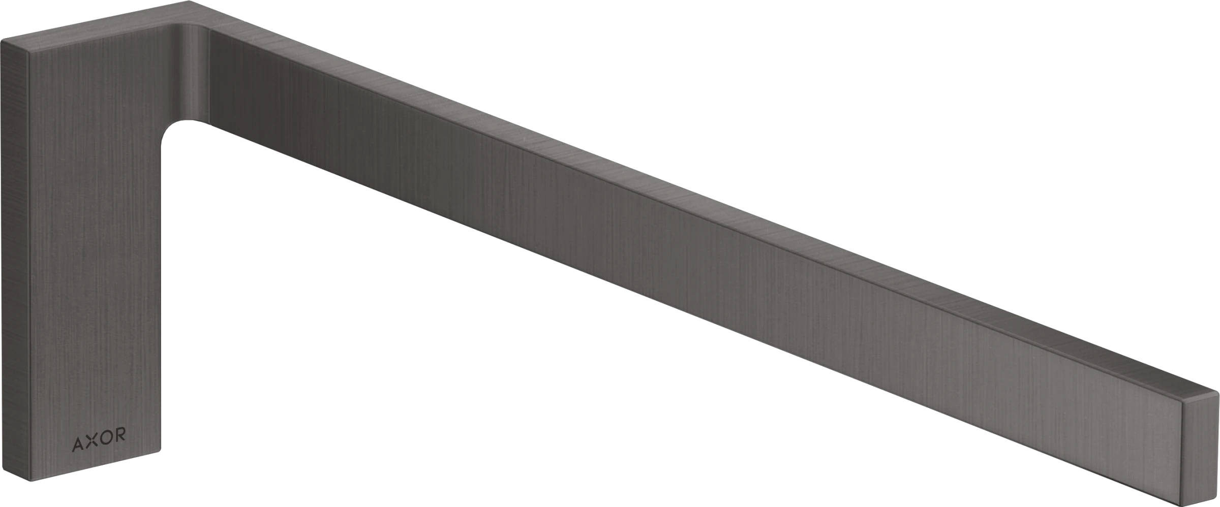 Axor Universal Rectangular Towel Holder 460 X 245 X 105mm Gunmetal/chrome - Brushed