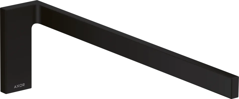 Axor Universal Rectangular Towel Holder 455 X 243 X 105mm Black - Matt product image - Image 1