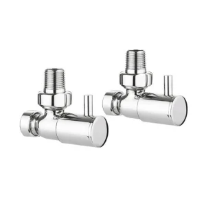 Crosswater Design Angled Wall Mount Round Rad Valves
