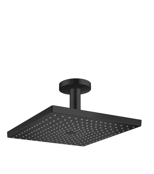 Hansgrohe Raindance E Overhead Shower 300 1jet With Ceiling Connector Matt Black