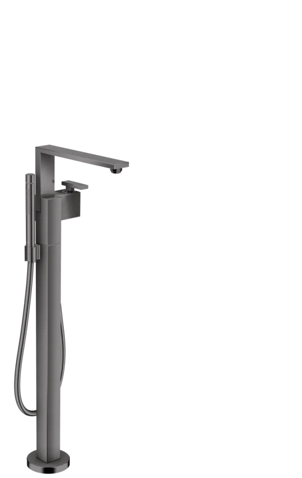 Axor Edge Bath Mixers Concealed 1210 X 380 X 240mm Gunmetal/chrome - Polished product image - Image 1
