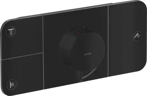 Axor One Thermostatic Shower Mixer Concealed 460 X 230 X 250mm Black - Matt