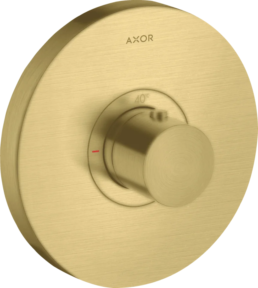 Axor Showerselect Thermostatic Shower Mixer Concealed 215 X 178 X 130mm Brass - Brushed product image - Image 1
