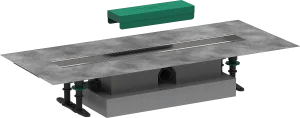 Hansgrohe Ubox Universal Concealed Basic Set Shower Wastes 775 X 370 X 195mm