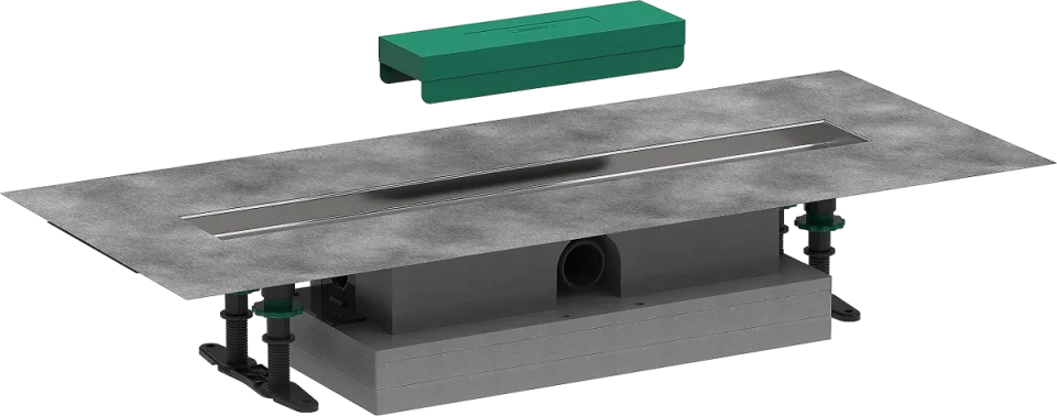 Hansgrohe Ubox Universal Concealed Basic Set Shower Wastes 775 X 370 X 195mm product image - Image 1