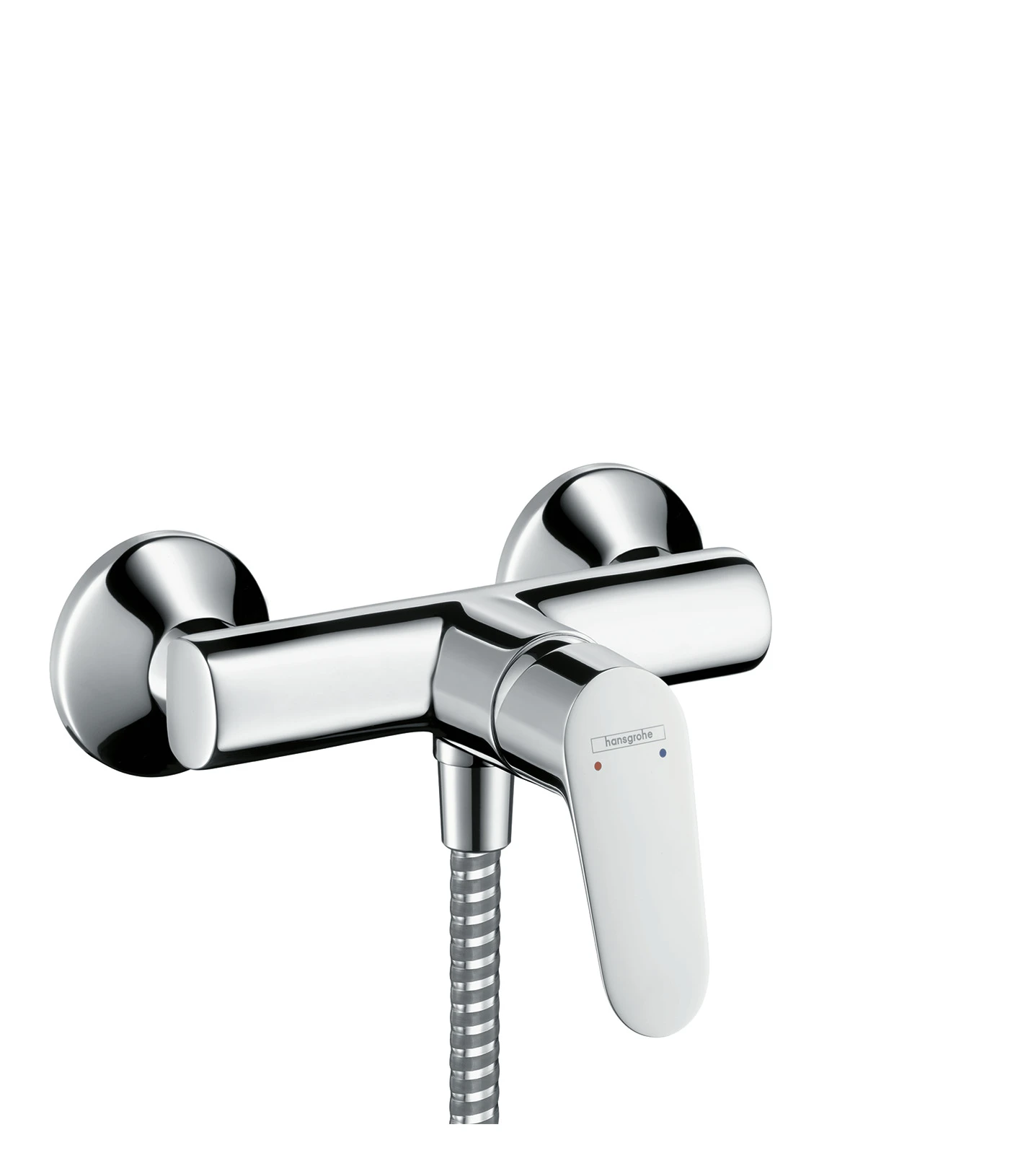 Hansgrohe Focus Single Lever Manual Shower Mixer For Exposed Installation Chrome