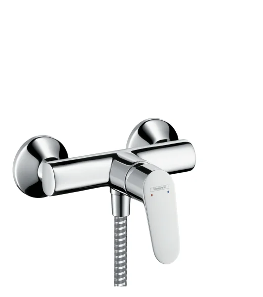 Hansgrohe Focus Single Lever Manual Shower Mixer For Exposed Installation Chrome