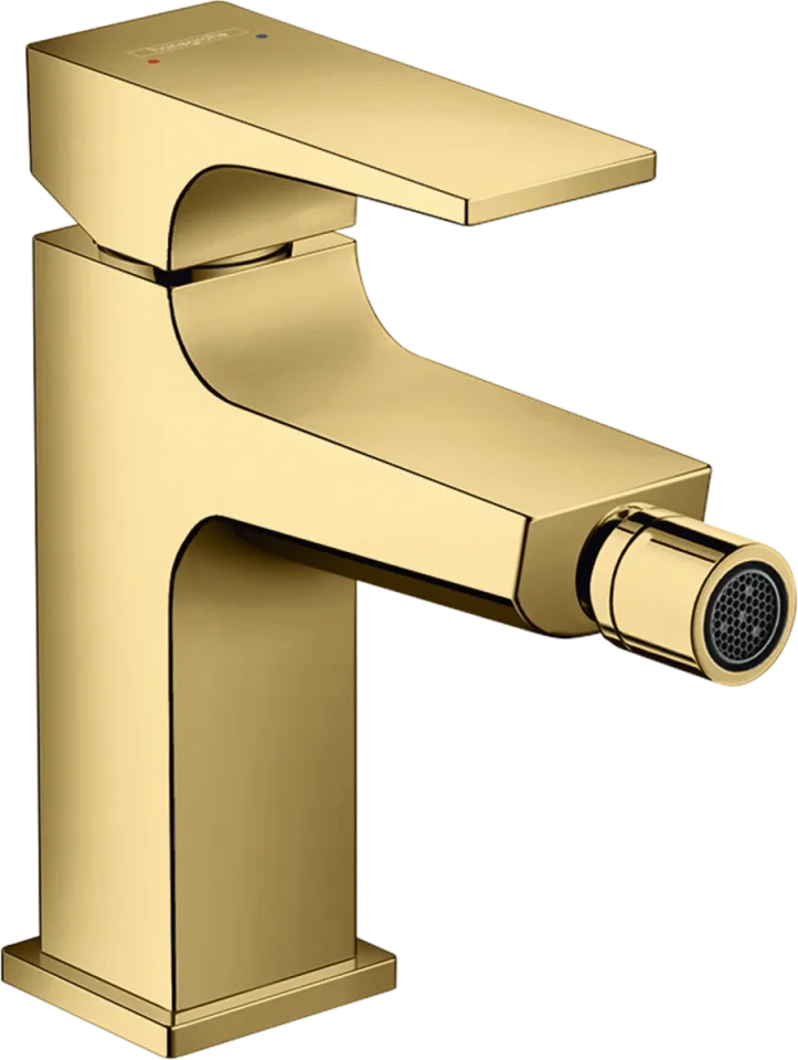 Hansgrohe Metropol Bidet Mixers 398 X 206 X 72mm Gold - Polished detail view - Image 2