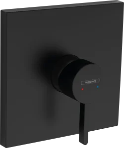 Hansgrohe Finoris Single Lever Shower Mixer For Concealed Installation Matt Black