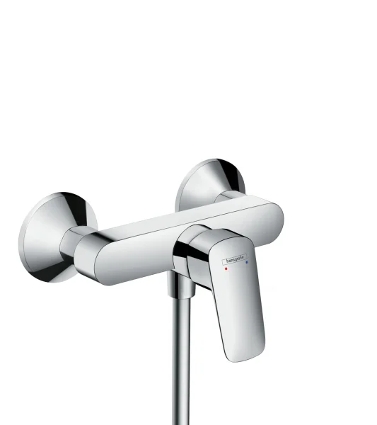 Hansgrohe Logis Single Lever Manual Shower Mixer For Exposed Installation Chrome