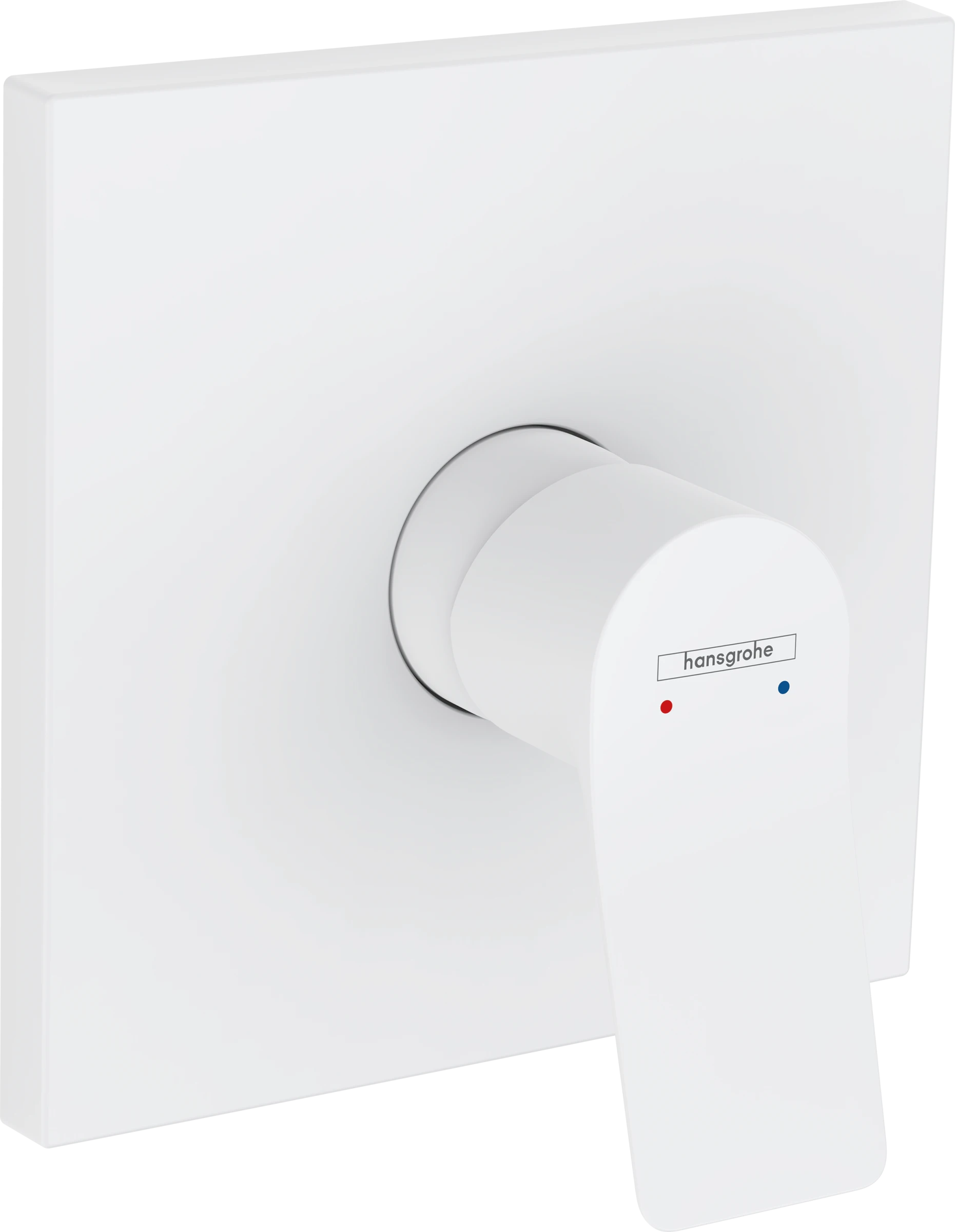 Hansgrohe Vivenis Single Lever Shower Mixer For Concealed Installation Matt White