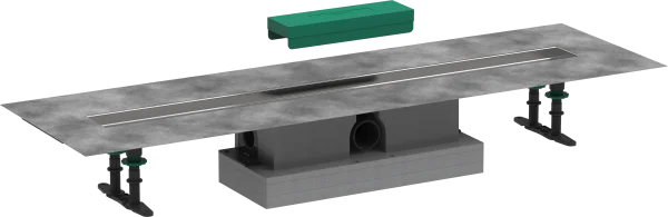 Hansgrohe Ubox Universal Complete Set For Standard Installation - 900 For Shower Drains Finish Sets