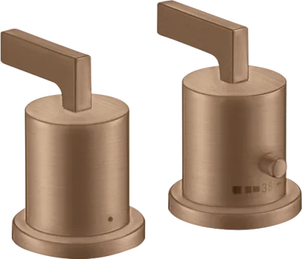 Axor Citterio Thermostatic Bath Filler Concealed 130 X 110 X 87mm Rose Gold/gold - Brushed product image - Image 1