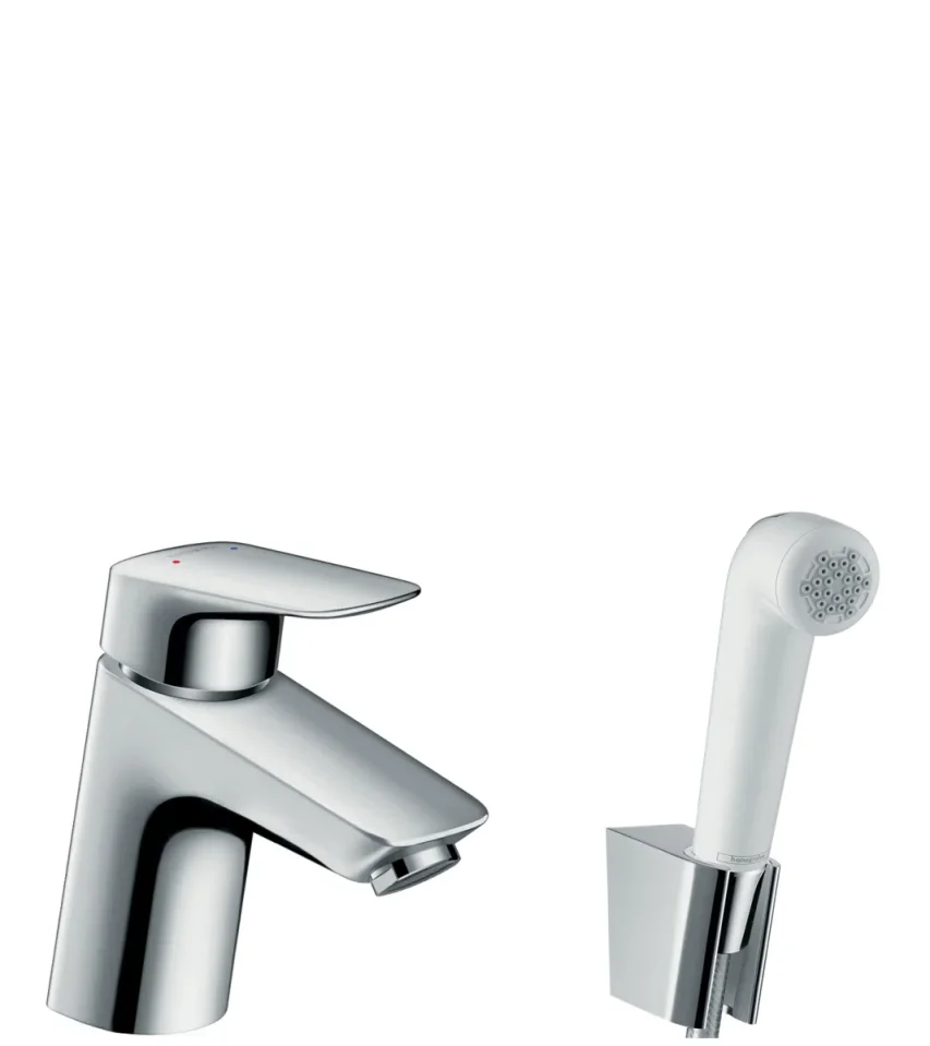 Hansgrohe Logis Manual Mixers 563 X 175 X 70mm Chrome product image - Image 1