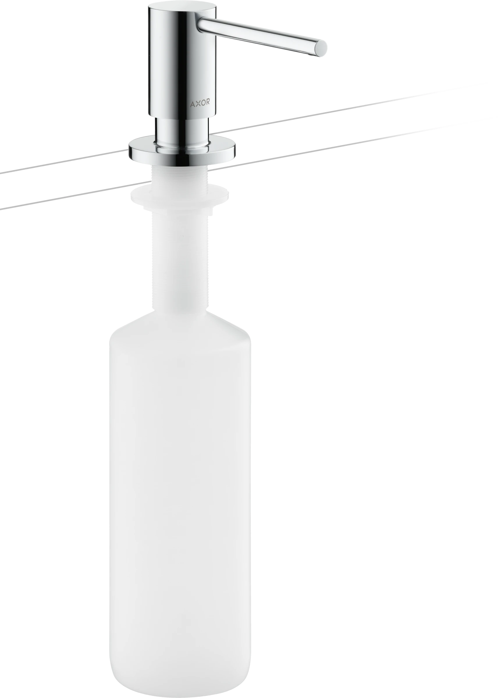 Axor Uno Soap Dispenser Wall-mounted Chrome
