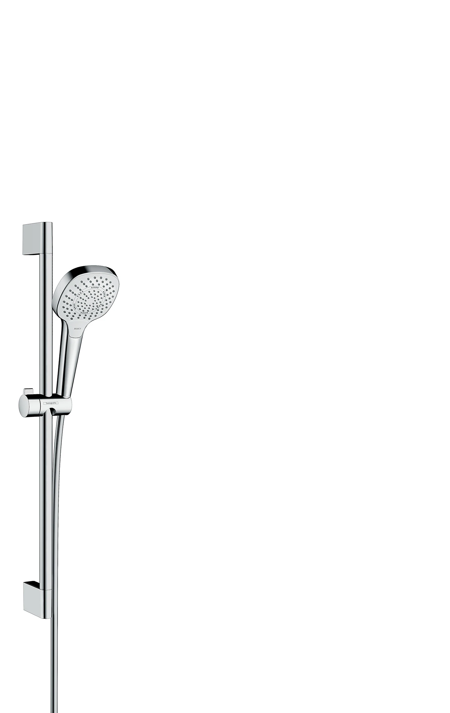 Hansgrohe Croma Select E Shower Set 110 Multi Ecosmart With Shower Rail 65 Cm