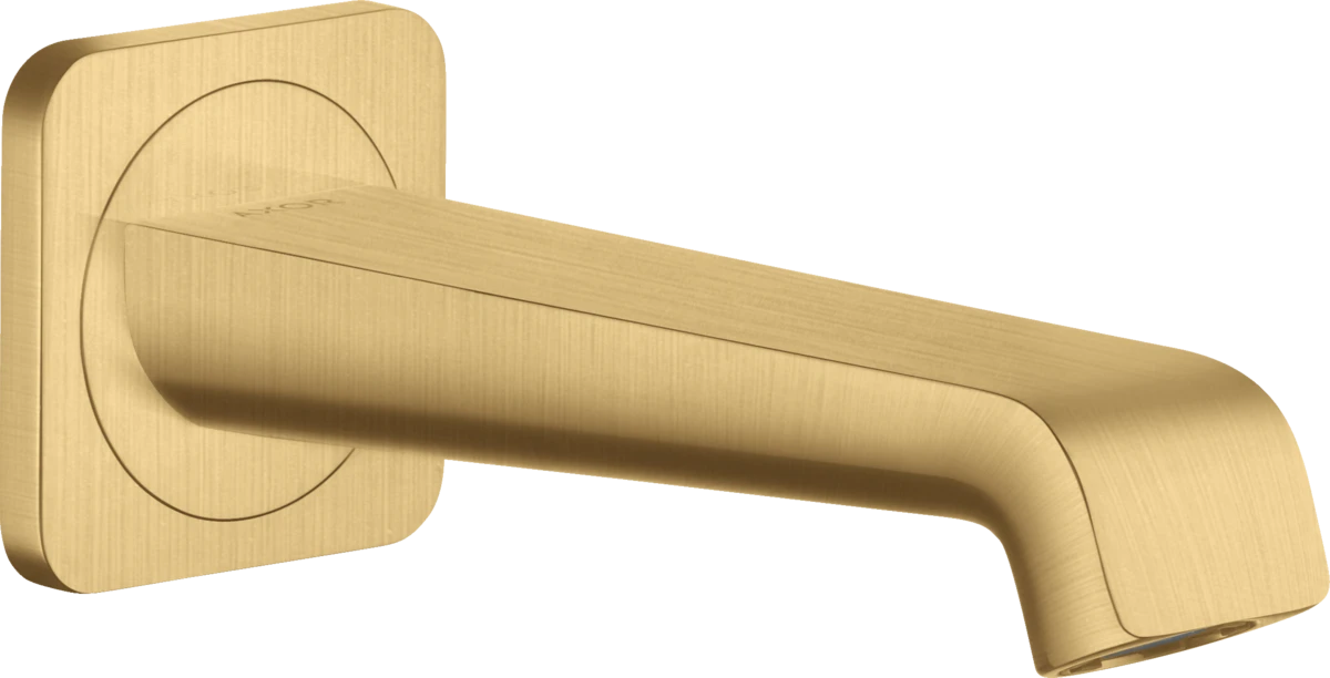 Axor Citterio E Bath Spout Gold Brushed