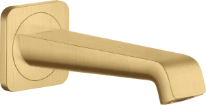 Axor Citterio E Bath Spout Gold Brushed