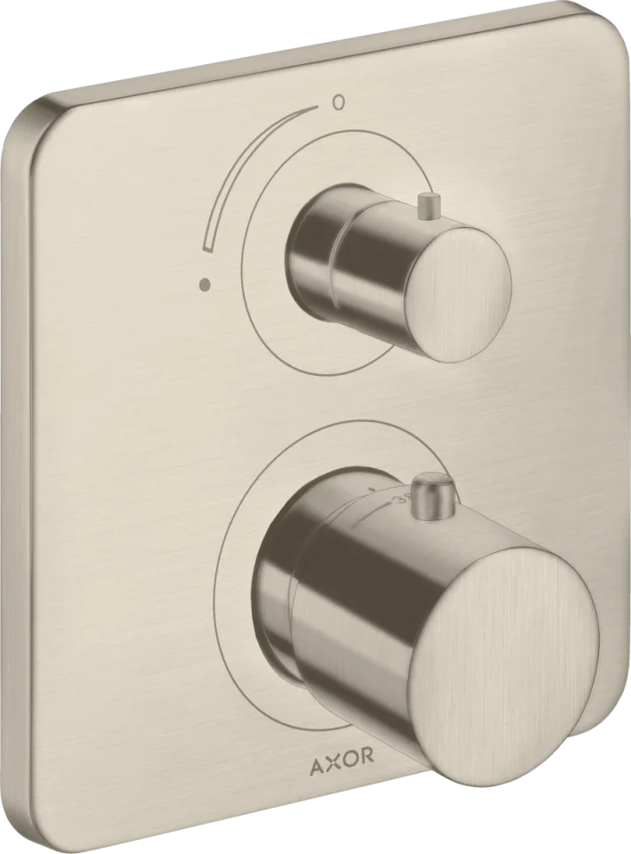 Axor Citterio M Thermostatic Shower Mixer Concealed 230 X 180 X 135mm Nickel - Brushed product image - Image 1