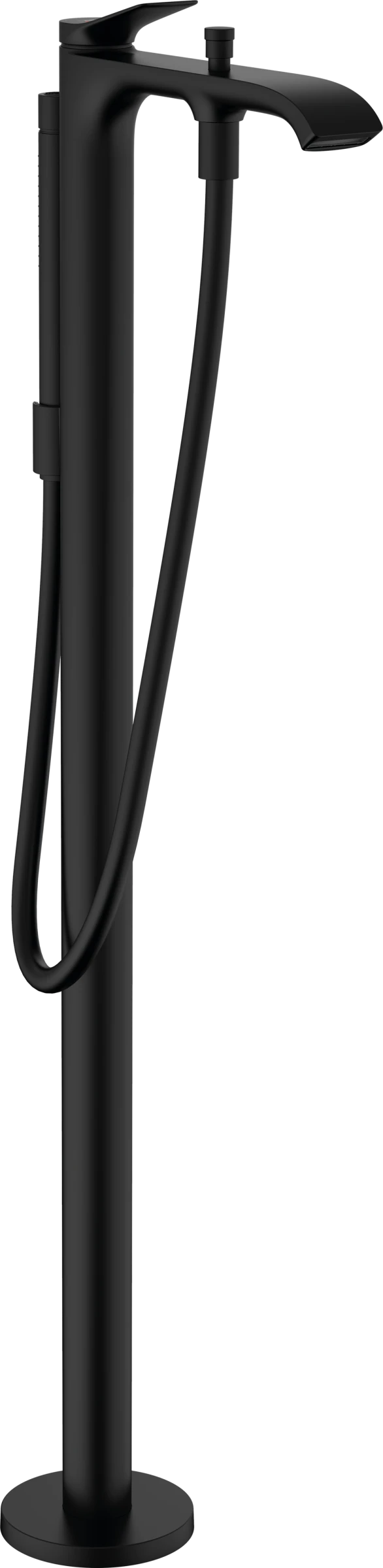 Hansgrohe Vivenis Single Lever Bath Mixer Floor-standing Matt Black