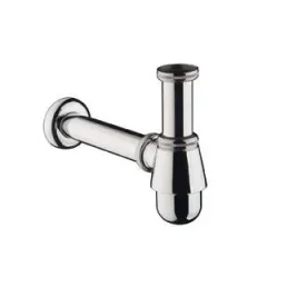 Hansgrohe Siphons 195 X 115 X 65mm Chrome detail view - Image 2