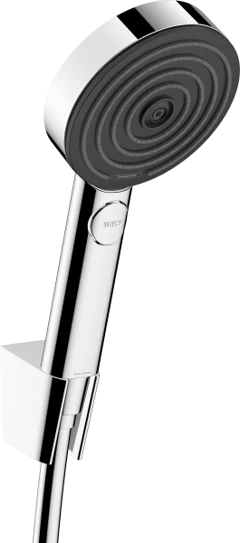 Hansgrohe Pulsify Select S Shower Holder Set 105 3jet Relaxation With Shower Hose 160 Cm Chrome