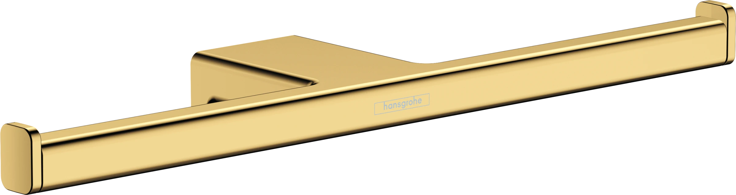 Hansgrohe Addstoris Q Double Roll Holder Gold Polished