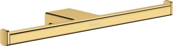 Hansgrohe Addstoris Q Double Roll Holder Gold Polished