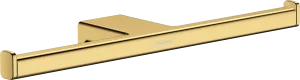 Hansgrohe Addstoris Q Double Roll Holder Gold Polished