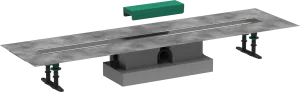 Hansgrohe Ubox Universal Complete Set For Standard Installation - 1000 For Shower Drains Finish Sets
