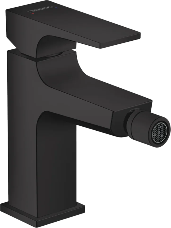 Hansgrohe Metropol Bidet Mixers 398 X 206 X 72mm Black - Matt detail view - Image 2