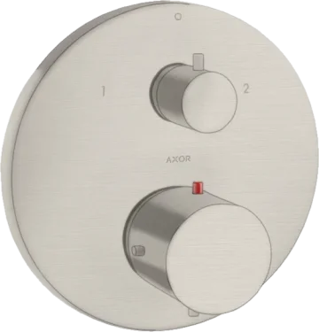 Axor Starck Thermostatic Shower Mixer Concealed 217 X 187 X 135mm Stainless Steel product image - Image 1