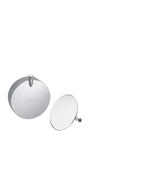 Hansgrohe Flexaplus S Finish Set Waste And Overflow Set Brushed Black Chrome