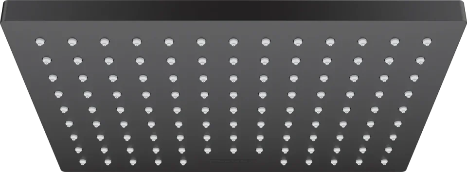 Hansgrohe Vernis Shape Overhead Showers 300 X 270 X 100mm Black - Matt product image - Image 1