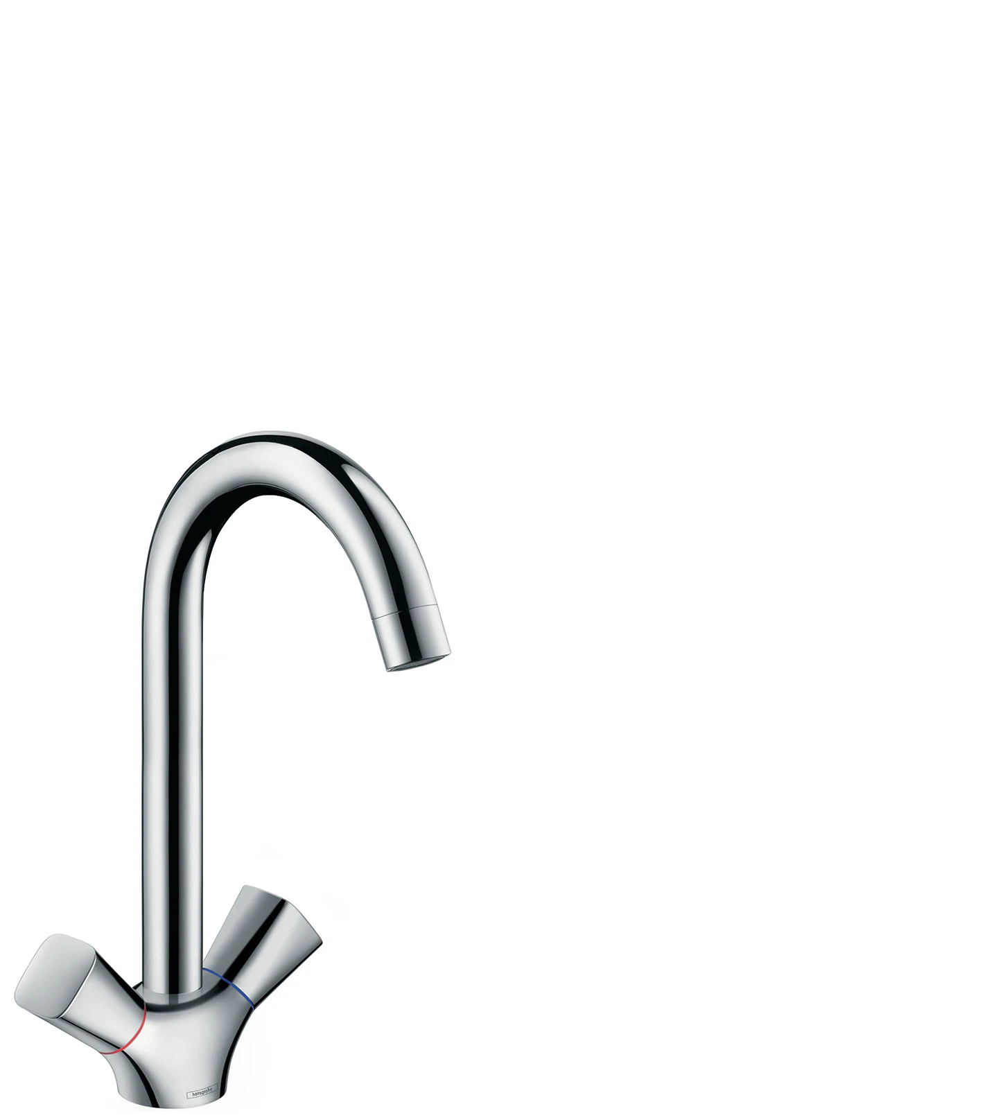 Hansgrohe Logis M31 2-handle Kitchen Mixer 220, Single Spray Mode Chrome